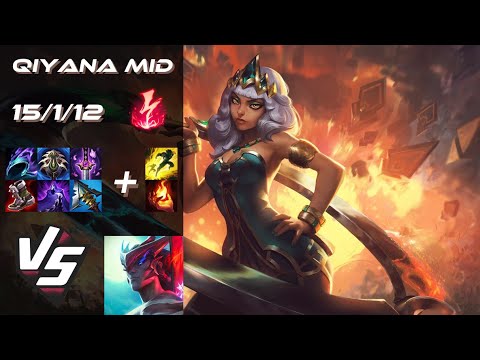 MID Qiyana vs Yone - EU Grandmaster Patch 14.6