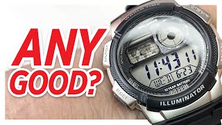 #CASIO AE-1000W (AE-1000W-1A2VEF) Digital Watch Review - Is this budget Casio any good?