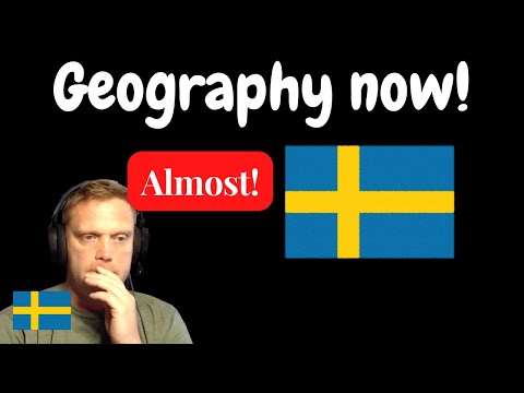 A Swede reacts to: Geography now! SWEDEN
