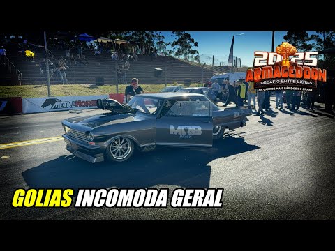 ISRAEL FONTANELLA MOSTRA O PODER DO GOLIAS NO ARMAGEDDON