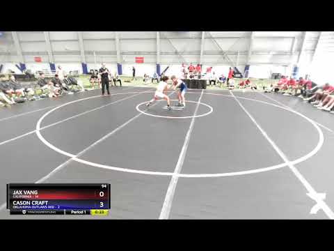 94 Lbs Round 1 (8 Team) - Jax Vang, California Vs Cason Craft, Oklahoma Outlaws Red Ddf7