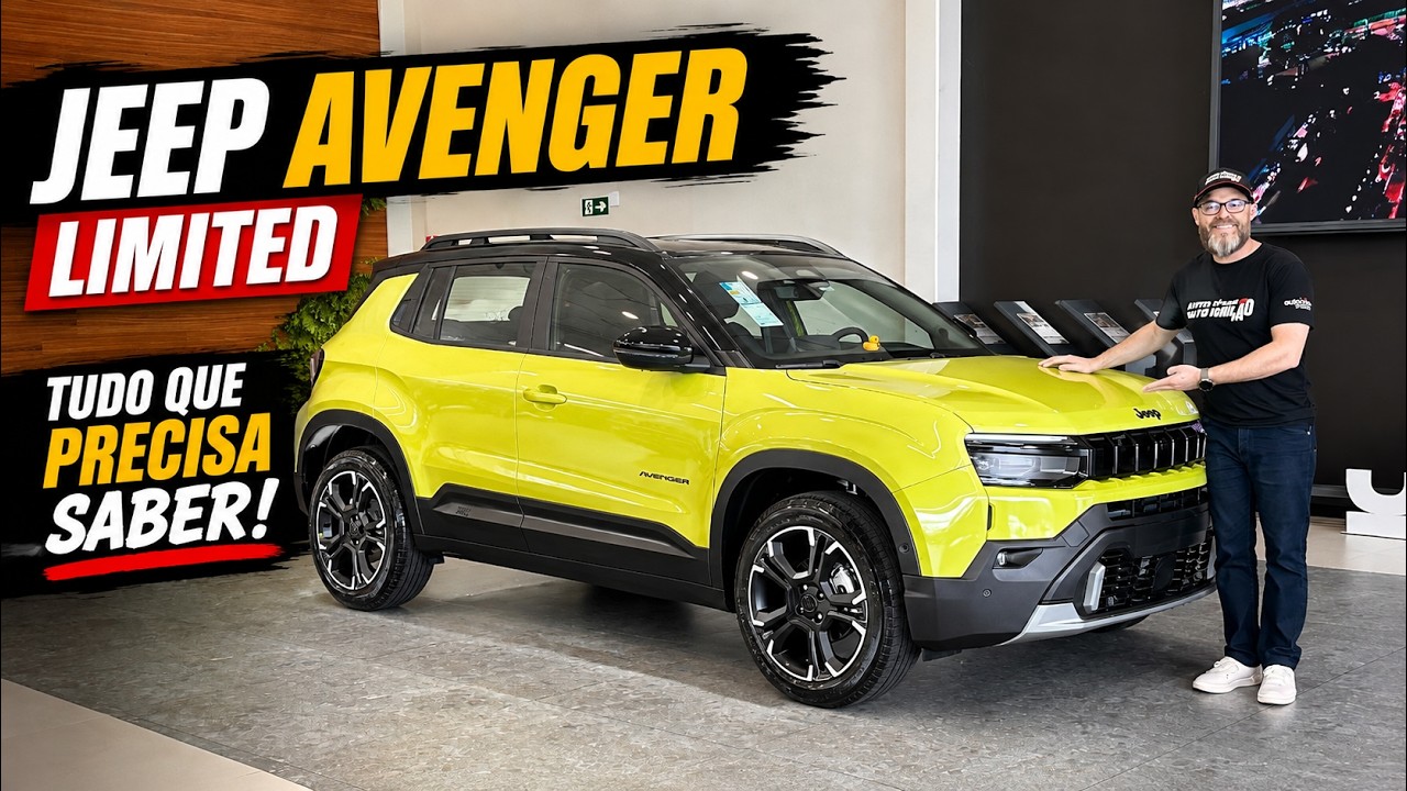 JEEP AVENGER LIMITED - Tudo Que Você Precisa Saber! Supera Tera, Kardian e Sonic?