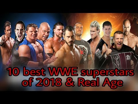 10 best WWE superstars of 2018 & Real Age
