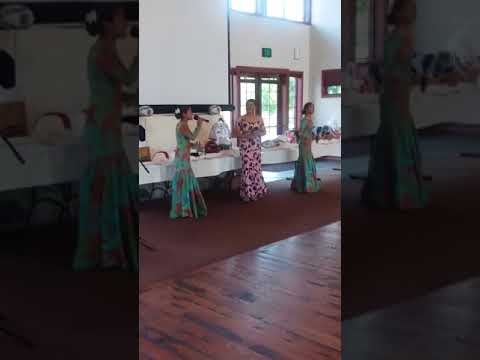 Tongan Sisters Sing a Fijian song for the Fiji Rugby Team