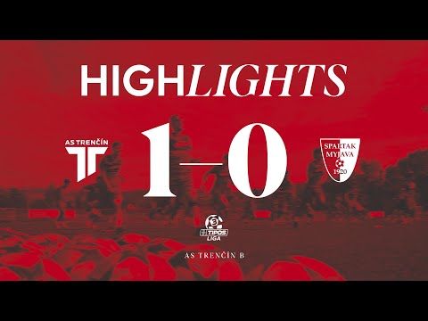 TIPOS III. liga | Highlights | AS Trenčín B - Spartak Myjava 1:0 (0:0)