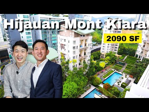 Luxury Home in Hijauan Mont Kiara | Kuala Lumpur House Tour | 2090sf for Sale