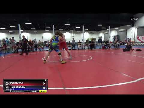 165 Lbs Round 1 (8 Team) - Xander Horak, Ohio Vs William Hendrix, Georgia 51c8
