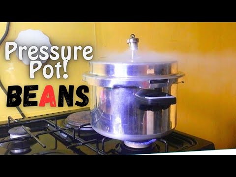 How to use a Pressure Pot | HOW to cook beans in a pressure cooker