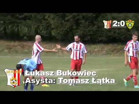 Łukassz Bukowiec 2:0 (72') 3 kolejka A klasy Płomień - Jaworzanka (25.08.2013r.)