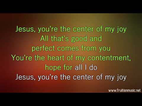 Center Of My Joy (Eb) (Richard Smallwood) [Piano Instrumental with Lyrics]
