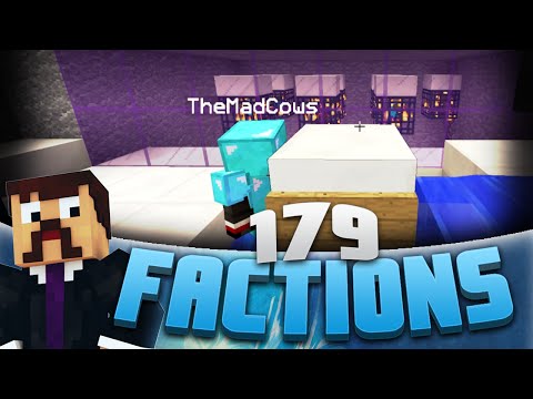 Minecraft Factions #179 - End Raid And HARDCORE Parkour!  (Minecraft Raiding)