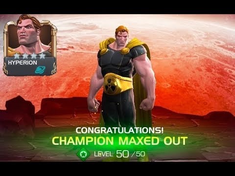 Maxing Out 4 Star ''Awakened Hyperion''(Rank 5/50)