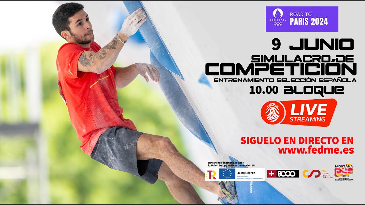 Simulacro de competición Selección Española – Bloque