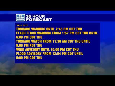 WeatherSTAR XL for Pell City, AL 3/25/2021 2:18 PM CDT