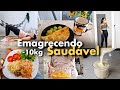 O Que Eu Como em 1 Dia Para Emagrecer 🍽️ (Já Eliminei 10KG Sem Academia)