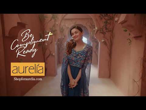 Alia Brings Festive Delight | Introducing Fairy Kurtas from Aurelia Festive Collection’22