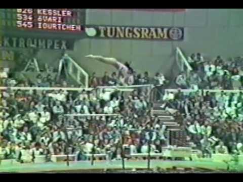 27th AA Maiko Morio UB - 1983 World Gymnastics Championships 9.650