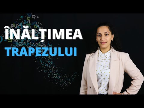 We determine the height of the trapezoid | Matematica.md