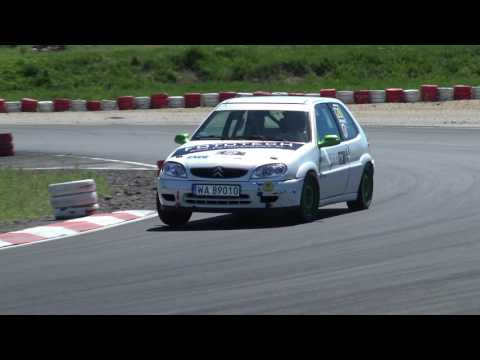 Tomasz Szczypka - Citroen Saxo - Asfaltowy PTS 2 Runda Autodrom Słomczyn 03-06-2017 4K UHD