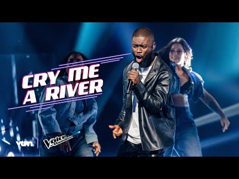 Néhémie - 'Cry Me A River' | Liveshow 1 | The Voice van Vlaanderen | VTM