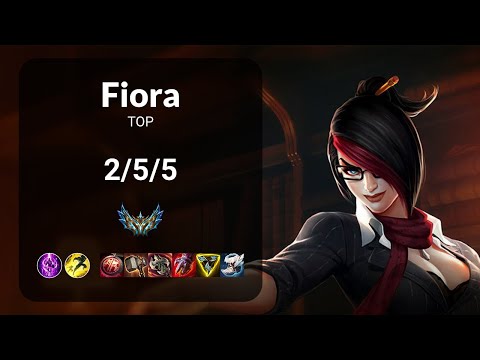 Fiora vs K'Sante TOP - KR CHALLENGER Patch 14.22