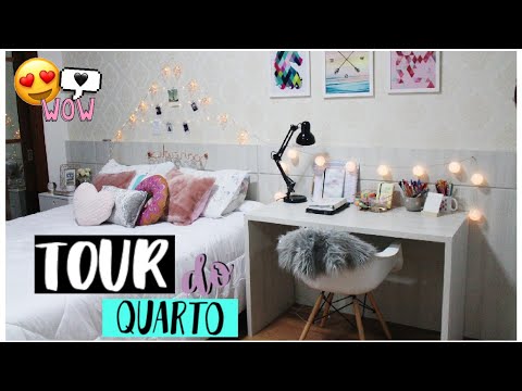 TOUR PELO MEU QUARTO!