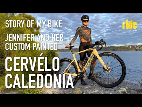 Story of my bike: Jennifer & her Cervelo Caledonia, custom 'Jemni' for 'Champagne Gravel' cycling