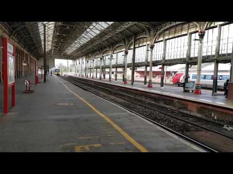 (HD) 68024+68020 thundering through Preston on 4S43 13/4/2017