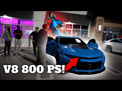 🔥 800PS V8 NITRO Camaro lässt alle stehen! 💥 Miami dreht durch & ich bin dabei! | @LuisBrygala