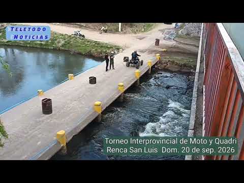 Torneo Interprovincial Moto y Quadri en Renca Pcia. San Luis