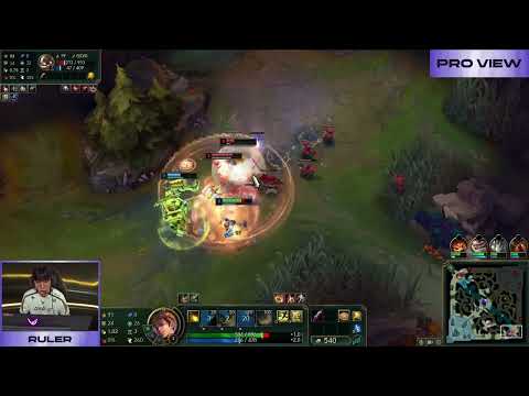 GENG Ruler Ezreal Pro View | T1 vs GENG | 2025 LCK Round 1-2 W1D5