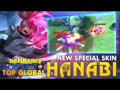 Hanabi New Special Skin Field Op Gameplay by nerfKenzy ~ MLBB