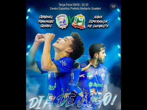 🏆 Copa Sudoeste de Futsal 2025 | Coronel Domingos Soares x Nova Esperança do Sudoeste – AO VIVO