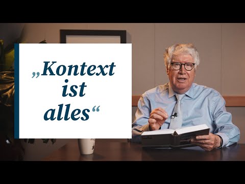 Understanding the Bible Correctly | Devotional by Wolfgang Wegert