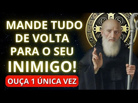 Prayer to SAINT BENEDICT, to KEEP ENEMIES OUT of your LIFE once and for all, It Doesn't Fail