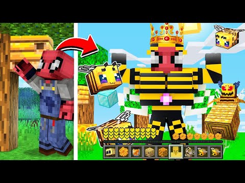 FAKİR ARI KRAL OLDU! (KÖLE ARILAR!) 🐝- Minecraft