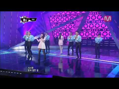 130502 엠카운트 - 15& - Somebody -