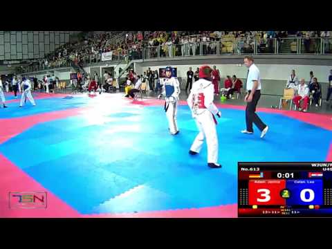 613-Celan, Lea  TKD JASTREB (CRO) vs Adam, Janina  TEAM HTU (GER) 3-4