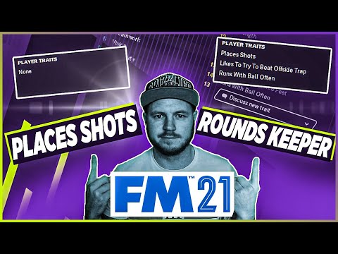 Best Player Traits for Your Striker | FM21 Training Tip | Football Manager