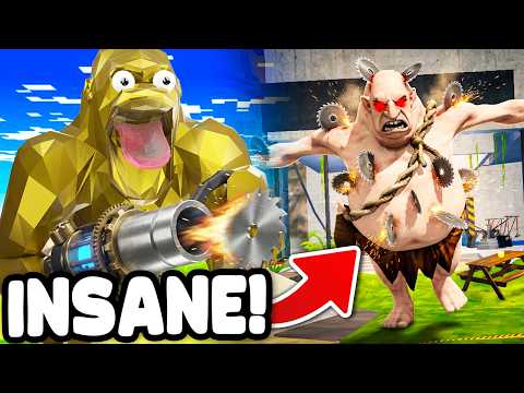 NEW SAWBLADE LAUNCHER is OVERPOWERED in Animal Company! (Animal Company VR)