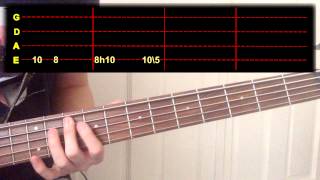 Blur - I Broadcast Bass Cover (With Tab)