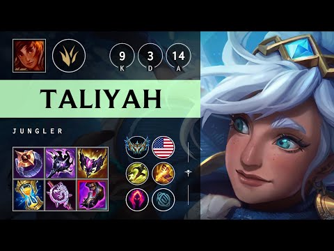 Taliyah Jungle vs Ekko - NA Challenger Patch 25.11