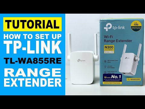 TP-LINK TL-WA855RE WLAN prieigos taškas video