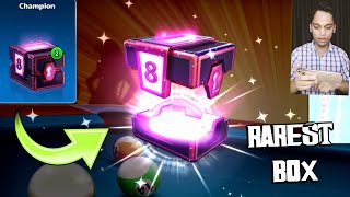 I OPENED THE RAREST CHAMPION VICTORY BOX IN 8 BALL POOL & UNLOCKED THIS..(insane)