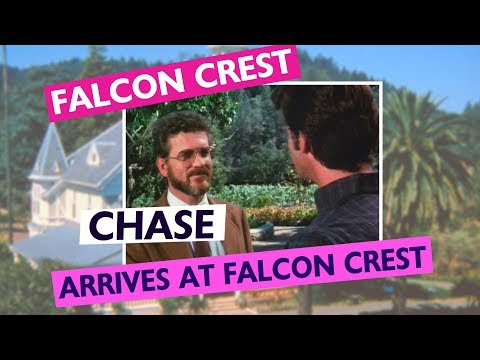 Falcon Crest 1x01 Chase arrives at Falcon Crest