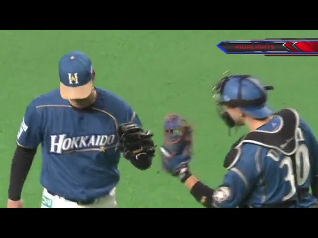 10/10 ファイターズ対バファローズ ハイライト