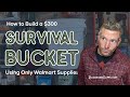 I Built a Survival Kit in a 5 Gallon Bucket at Walmart for Under $300 | Full Breakdown and Gear List