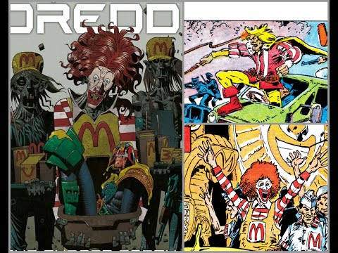 History of Judge Dredd's World: The McDonald Marauders & Burger King Creeps