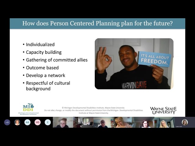 Supported Decision Making and the Person Centered Planning Process - May 2021