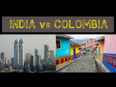 India vs Colombia | Which country is better???